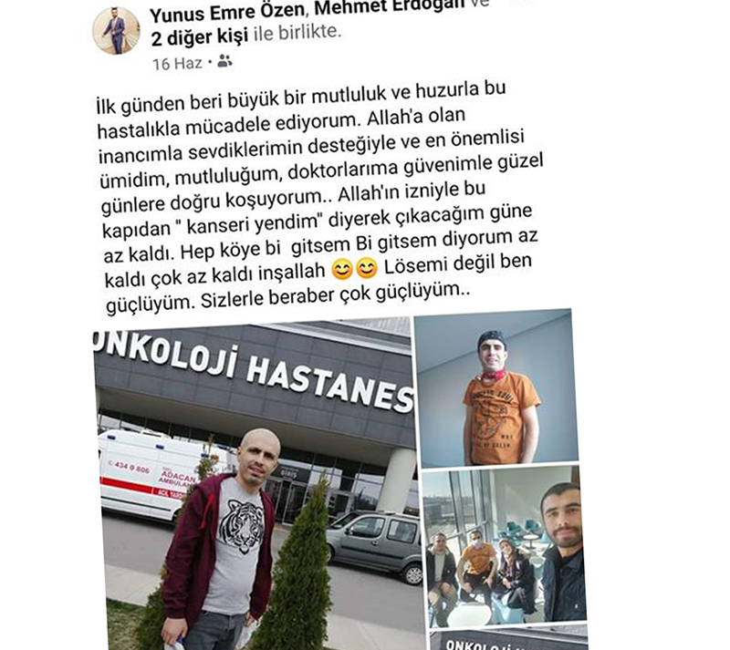 Genç Yunus Emre Kansere Yenildi