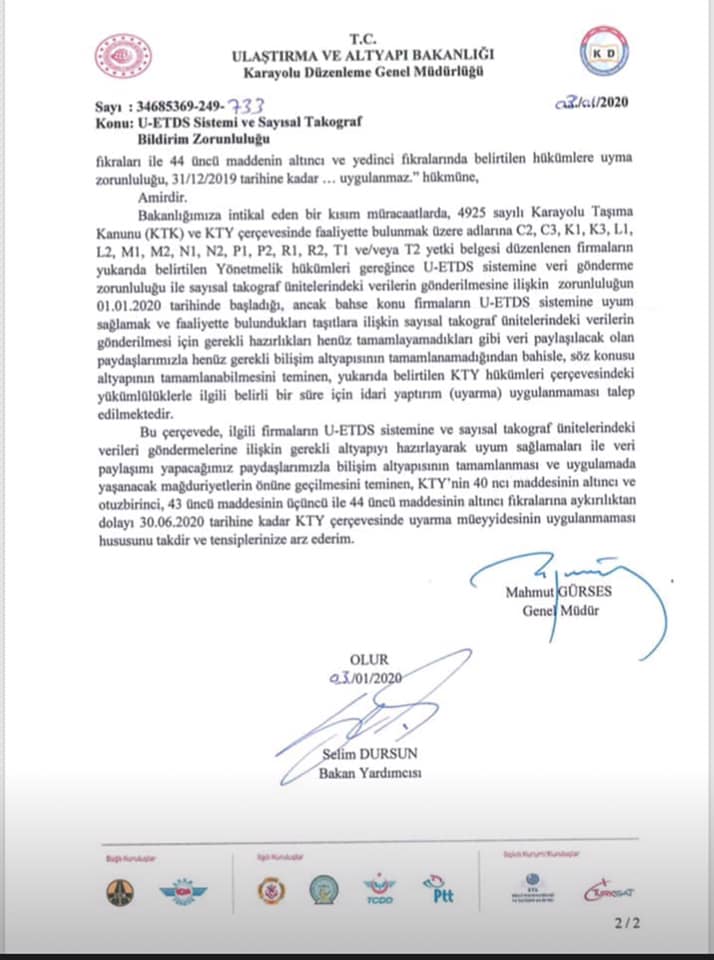 Kamyoncular eylem yapıp yolları kapatmıştı! Dijital takograf uygulaması ertelendi