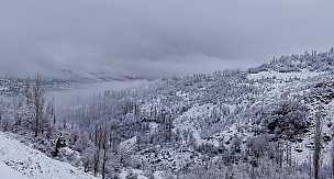Sarıveliler Mevsimin İlk Kar Yağdı