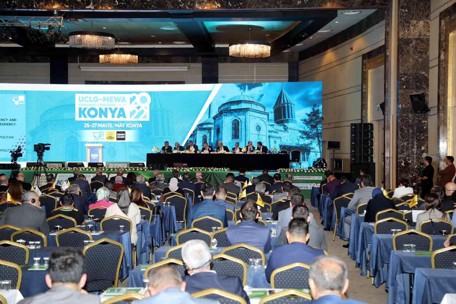 UCLGMEWA Genel Kurulu Konya Büyükşehir ev sahipliğinde yapıldı