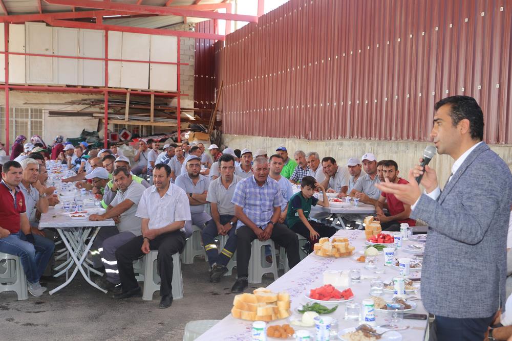 KALAYCI TEMİZLİK İŞLERİ PERSONELİYLE BİR ARAYA GELDİ