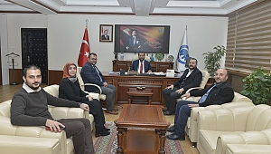 KIZILAY KARAMAN ŞUBESİNDEN REKTÖR AKGÜL'E ZİYARET