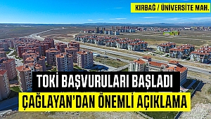 Çağlayan'dan Açıklama Toki Başvuruları Başladı !