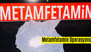Karaman'da Metamfetamin (Kristal) Operasyonu