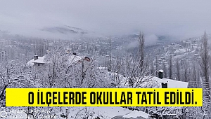 Karaman'da okullar tatil edildi