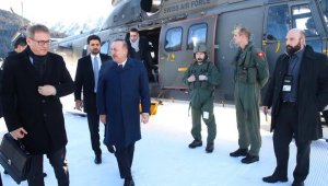Bakan Çavuşoğlu ve Bakan Pekcan Davos'a geldi
