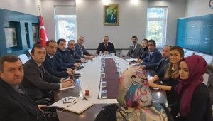 Hendek Kaymakamlığında uyuşturucu toplantısı