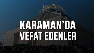 Karaman Vefat Edenler