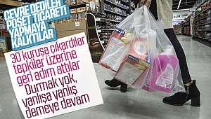 Poşetlere zam kararından vazgeçildi