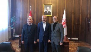 Sarıtaş, Ermenek'in yatırım ve projeleri için Ankara'da temaslarda bulundu