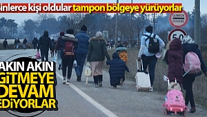 Akın akın gitmeye devam ediyorlar