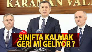 Bakanı Ziya Selçuk açıkladı, Sınıfta Kalma Geri Geliyor mu ?