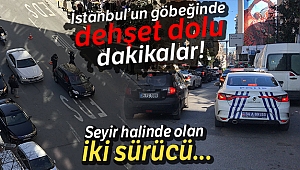 İstanbul’un göbeğinde bıçaklı trafik kavgası: 1 yaralı