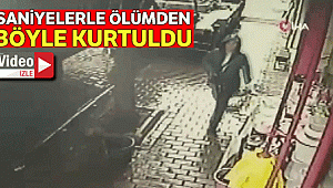 İzmir'de bir kadın ölümden böyle kurtuldu