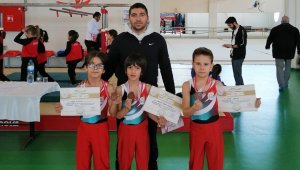 Karaman jimnastik ve badminton analig takımları bir üst turda