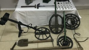 Karaman'da jandarma'dan tarihi eser operasyonu