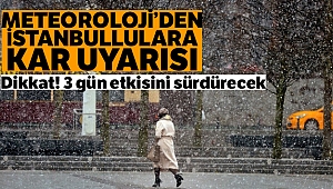 Meteoroloji’den İstanbullulara kar uyarısı! İstanbul’a kar ne zaman yağacak?