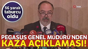 Pegasus Hava Yolları Genel Müdürü Mehmet Tevfik Nane: 'Maalesef 3 vefatımız oldu'