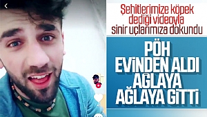 Şehitlerimize köpek diyen PKK'lı evinden alındı