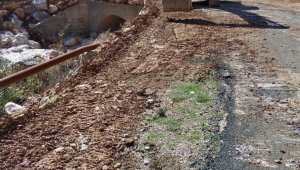 Silifke'de menfezler ve bakslar tamir ediliyor