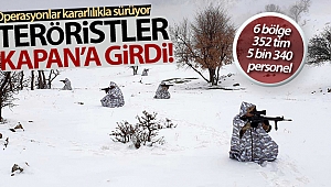 Teröristler Kapan’a girdi