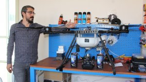 Drone artık tarımsal ilaçlamanın da hizmetinde