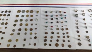 Ereğli'de 216 parça tarihi eser ele geçirildi