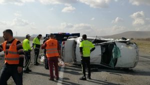 Ereğli'de Kontrolden çıkan otomobil takla attı: 4 yaralı