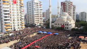 Mersinli Şehit Uzman Onbaşı İbrahim Tüzel son yolculuğuna uğurlandı