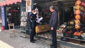 Mut'ta marketler denetlendi