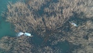 Beyşehir Gölü'nde yasa dışı avlanmaya karşı drone ile sıkı takip