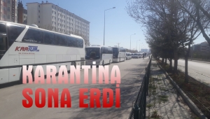 Karaman'da karantinaya alınan 473 kişi evlerine gönderildi
