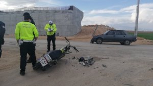 Karaman'da trafik kazası: 2 yaralı