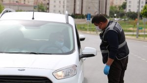 Polisin sokağa çıkma kısıtlama denetimi