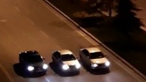 Yarış yapan otomobillere 598 lira ceza
