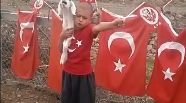 Yörük çocuğu 23 Nisan şiiriyle sosyal medyada fenomen oldu