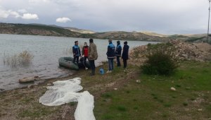Apa Barajına ABD uyruklu şahsın bıraktığı balıklar bulunamadı