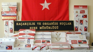 KARAMAN'DA KAÇAK SİGARA OPERASYONU