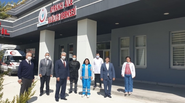 Karaman İl Sağlık Müdürü Kurşun, Ayrancı'da incelemelerde bulundu