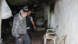 Karaman'da tek katlı müstakil evde korkutan yangın: 1 yavru kedi telef oldu