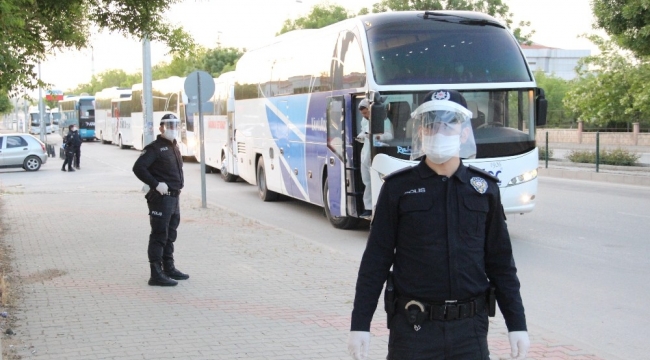 KKTC'den gelen 288 kişi, Karaman'da karantinaya alındı