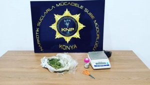 Konya'da uyuşturucu operasyonunda 21 kişiye işlem yapıldı