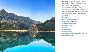Ünlü Şef Ömür Akkor'dan Ermenek'e Övgü