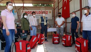 Gönüllü yangıncılar ilk tatbikatlarını yaptı