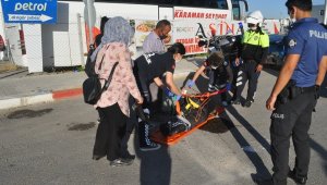 Karaman'da üç tekerli motosiklet devrildi: 4 yaralı
