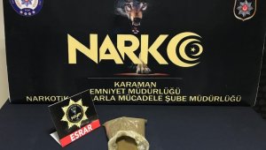 Karaman'da uyuşturucudan gözaltına alınan üç zanlıdan 2'si tutuklandı