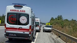 Tarsus'ta trafik kazası: 6 yaralı