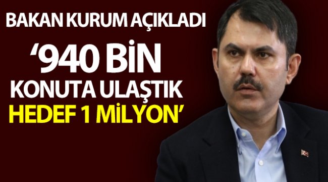 Bakan Kurum: