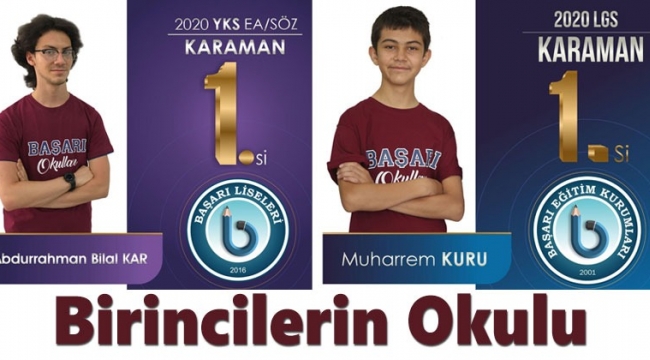 BAŞARI Budur!