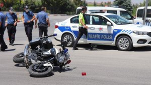 Karaman'da Kaza 1 polis yaralandı